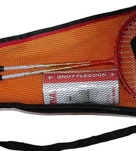 4 In 1 - Badminton: 2 Racket + 2 shuttles