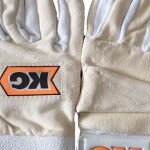 KG Half Leather Velcro Wicket Keeping Inner Gloves