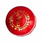 Wasim Akram Cricket Leather Ball (RED- 4 3/4)