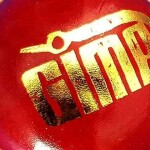 Gima Power Cricket Leather Ball (RED- 4 3/4)