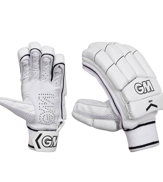 Gunn & Moore GM 303 Cricket Batting Gloves - Adult/Youth/Junior Sizes For Right & Left Handed