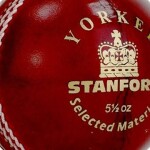 SF Yorker Cricket Leather Ball (RED)