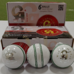 CA Cricket Leather Ball (Attack White - 5 1/2)
