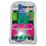 Electronic Counting Skipping Rope PVC Sponge Handle Fitness Jump Rope [No.6049]