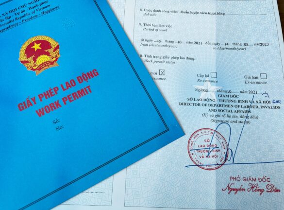 Thủ tục cấp lại giấy phép lao động