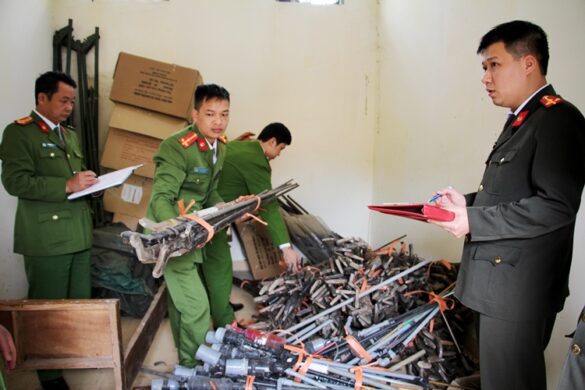 Nguyên tắc khi sử dụng vũ khí quân dụng như thế nào?