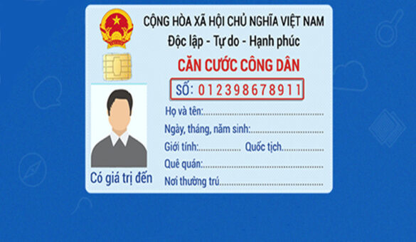 Mẫu đơn xin cấp lại căn cước công dân bị mất
