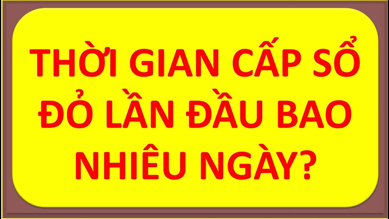 Cấp sổ đỏ lần đầu là gì theo quy định hiện hành?