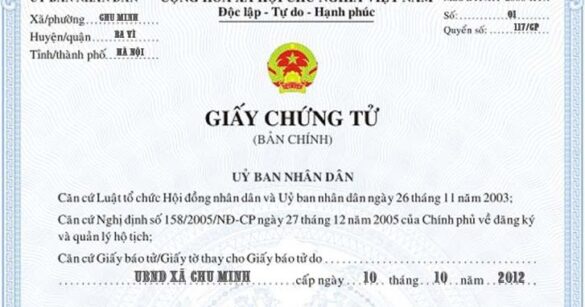Thủ tục xin cấp lại giấy chứng tử năm 2023 như thế nào?