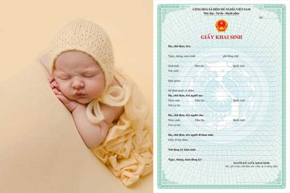 Thủ tục làm giấy khai sinh cho trẻ sơ sinh theo quy định năm 2023