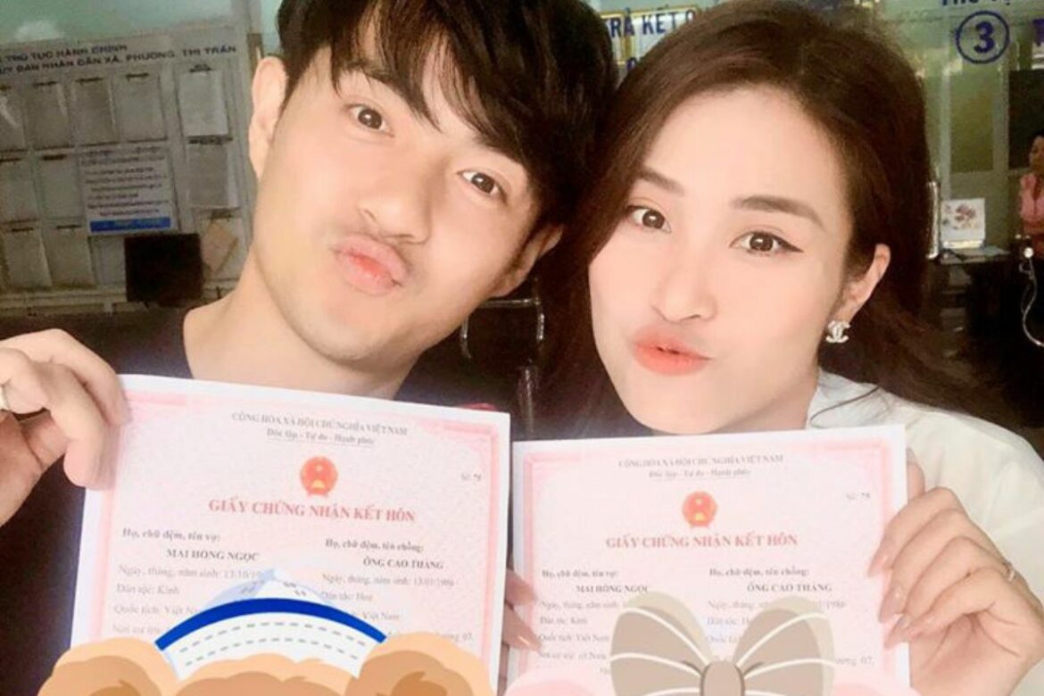 Mẫu giấy giấy chứng nhận đăng ký kết hôn chuẩn pháp lý