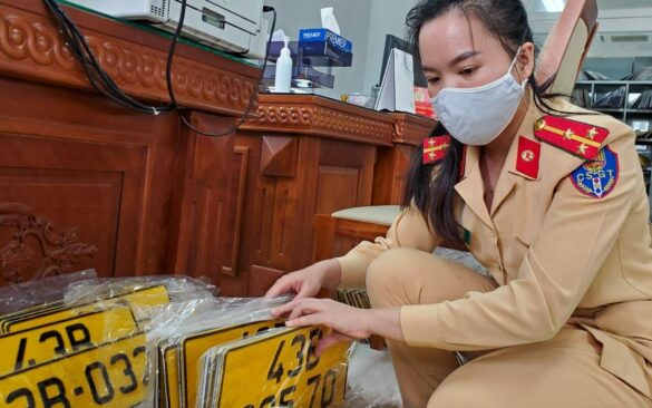 Thủ tục thu hồi biển số xe
