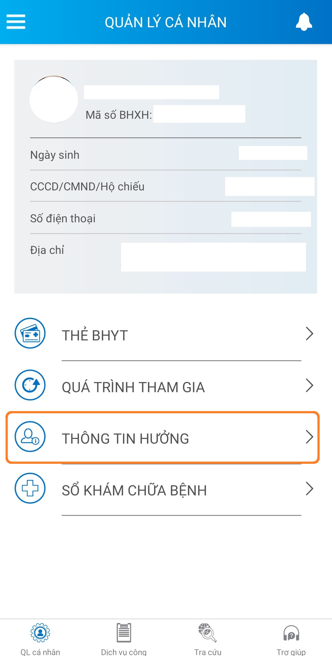 Cách xem hưởng BHXH 1 lần trên VssID như thế nào?