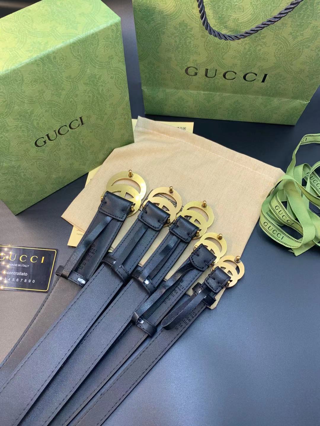 D186G Gucci Belt Classic style with box 25$ gallery