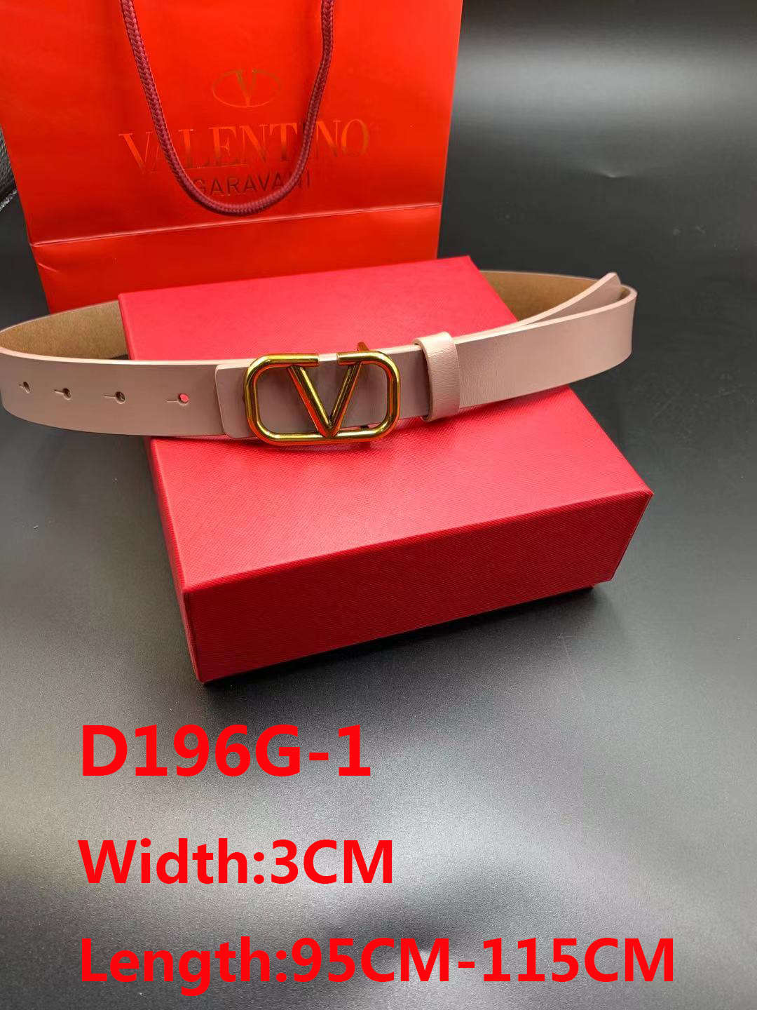 D196G Valentino Belt with box 25$ gallery