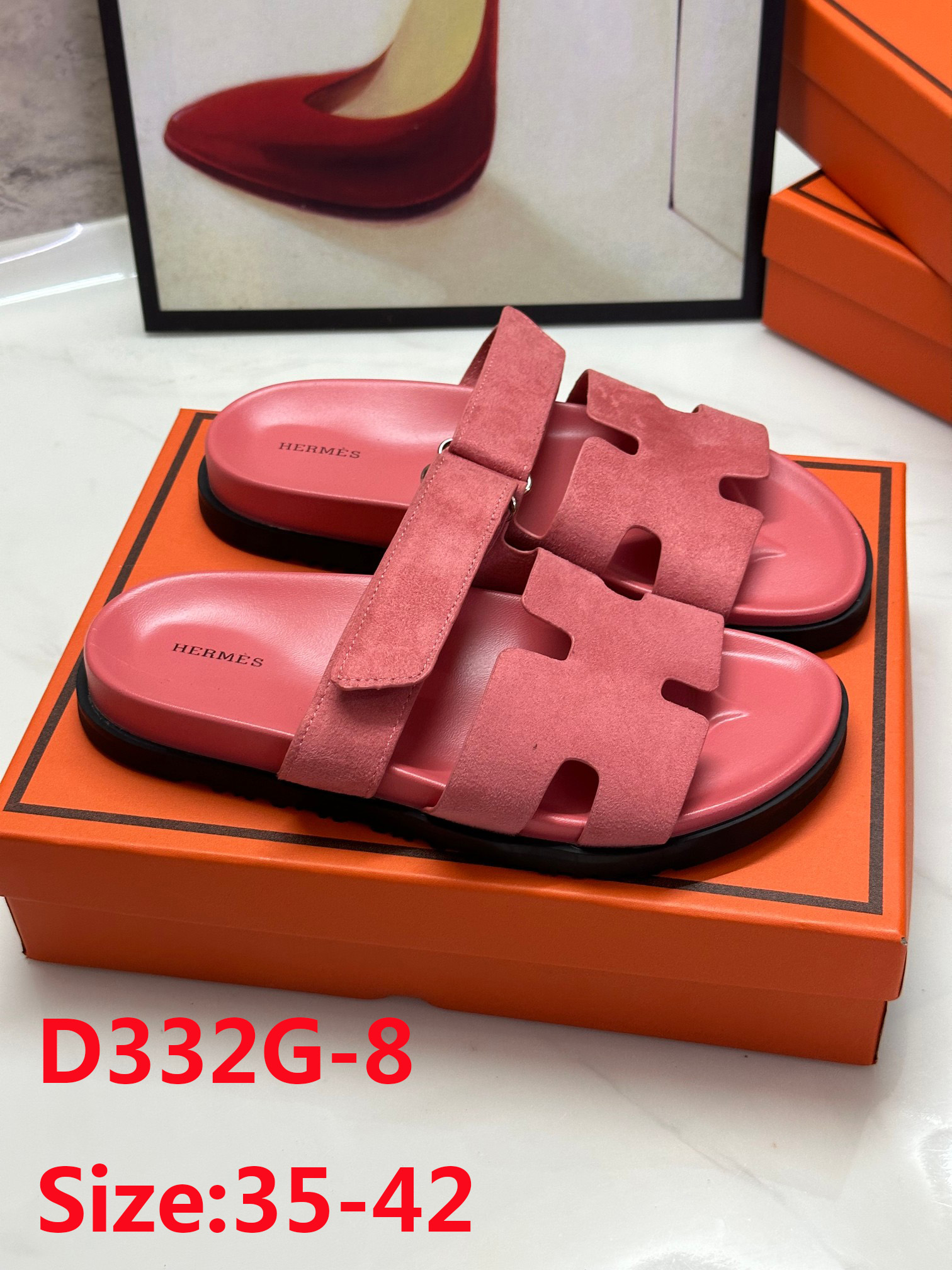 D332G Hermès slippers 42$ gallery