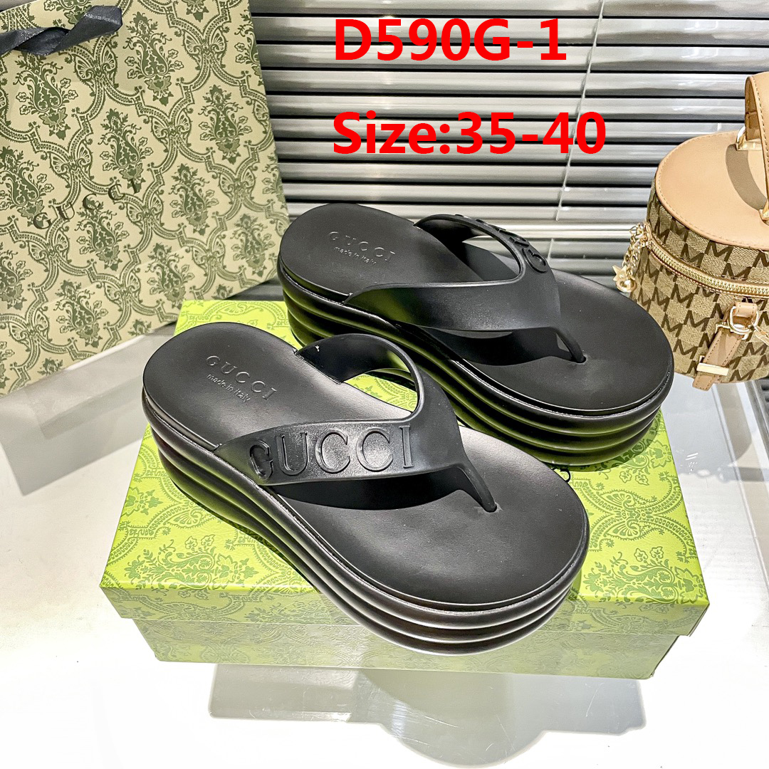 D590G Gucci Platform Flip Flops 39.9$ gallery