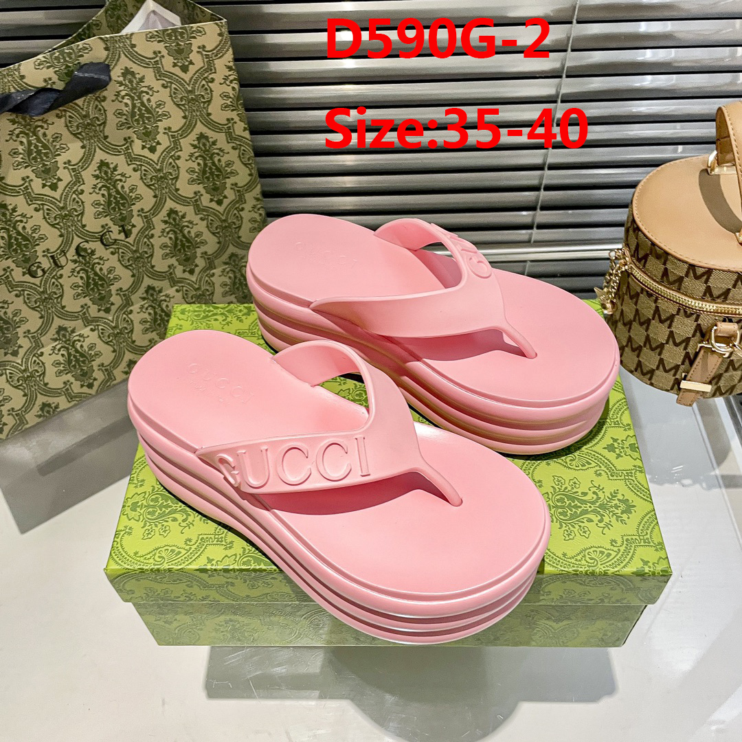 D590G Gucci Platform Flip Flops 39.9$ gallery