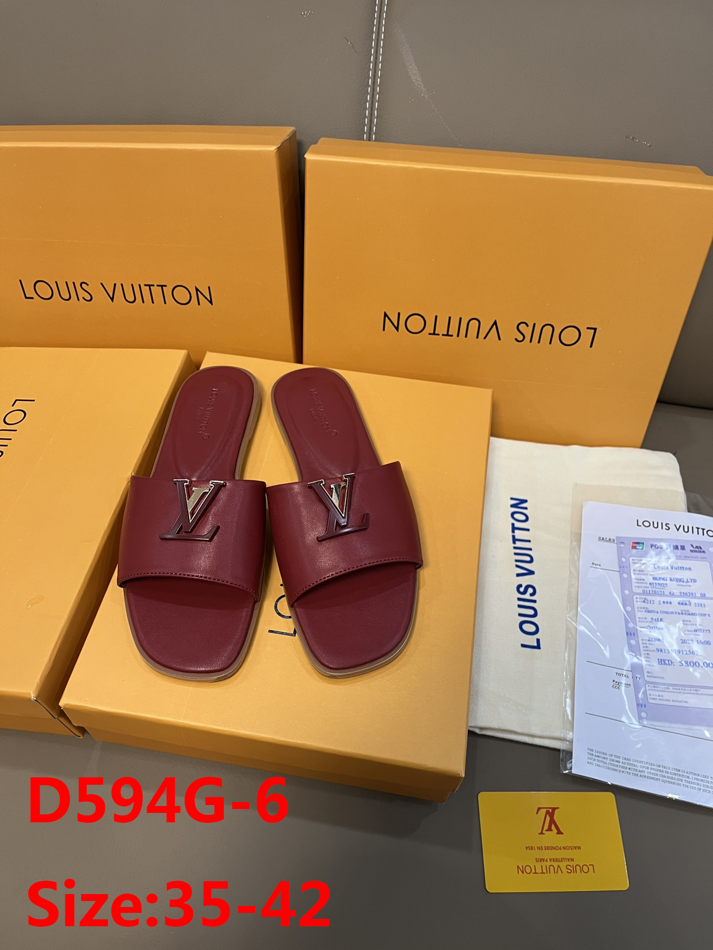 D594G Louis Vuitton Slippers 36.9$ gallery