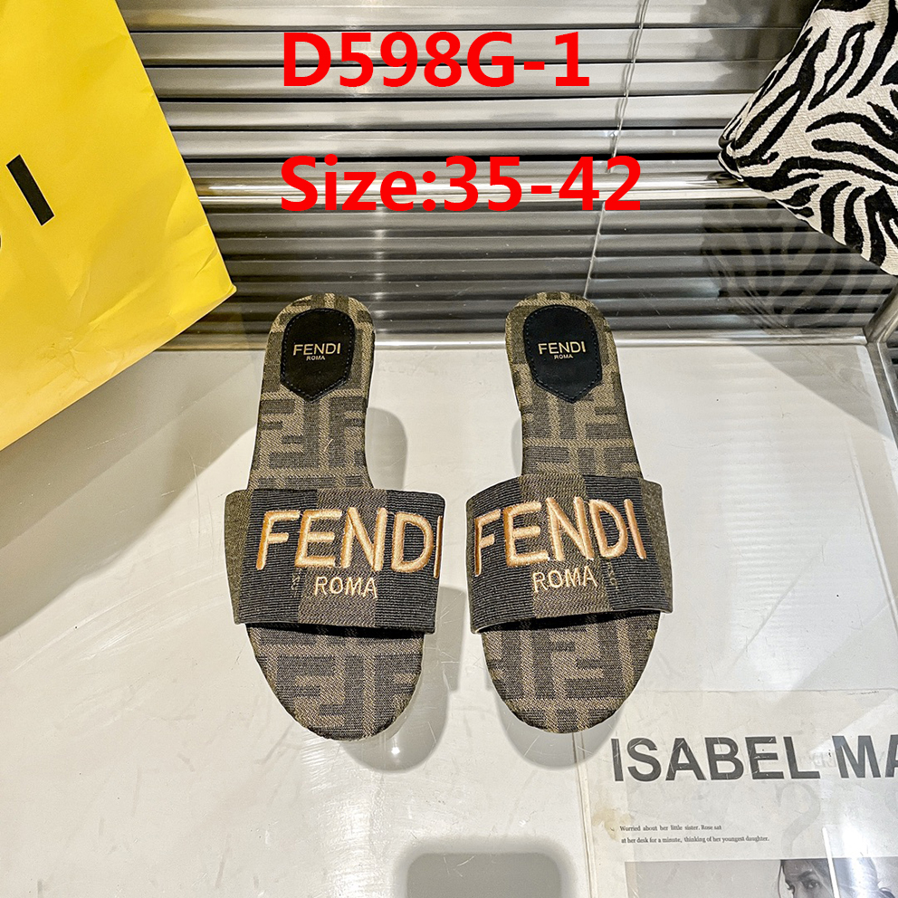 D598G Fendi slippers 36.9$ gallery