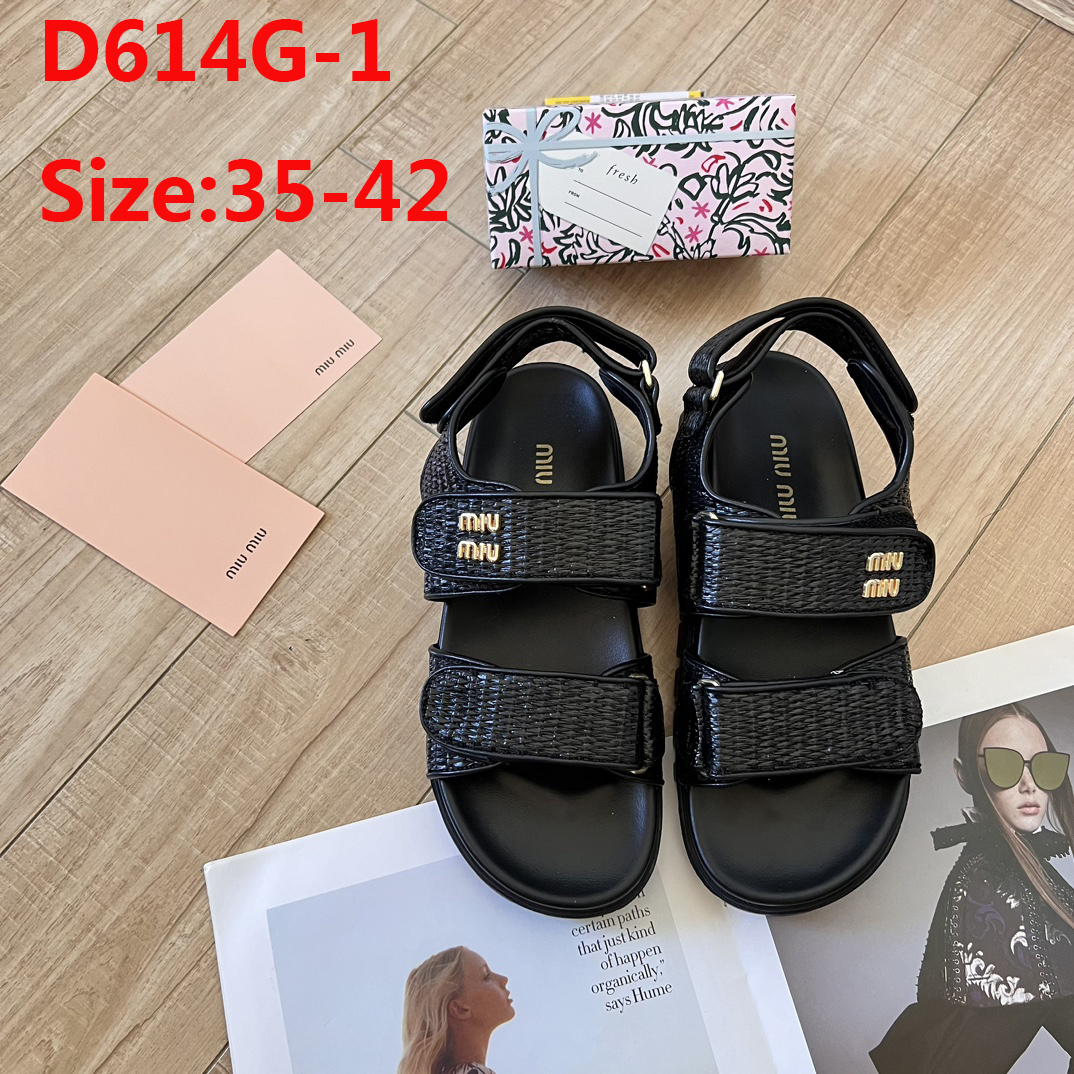 D614G MiuMiu  sandals 42$ gallery