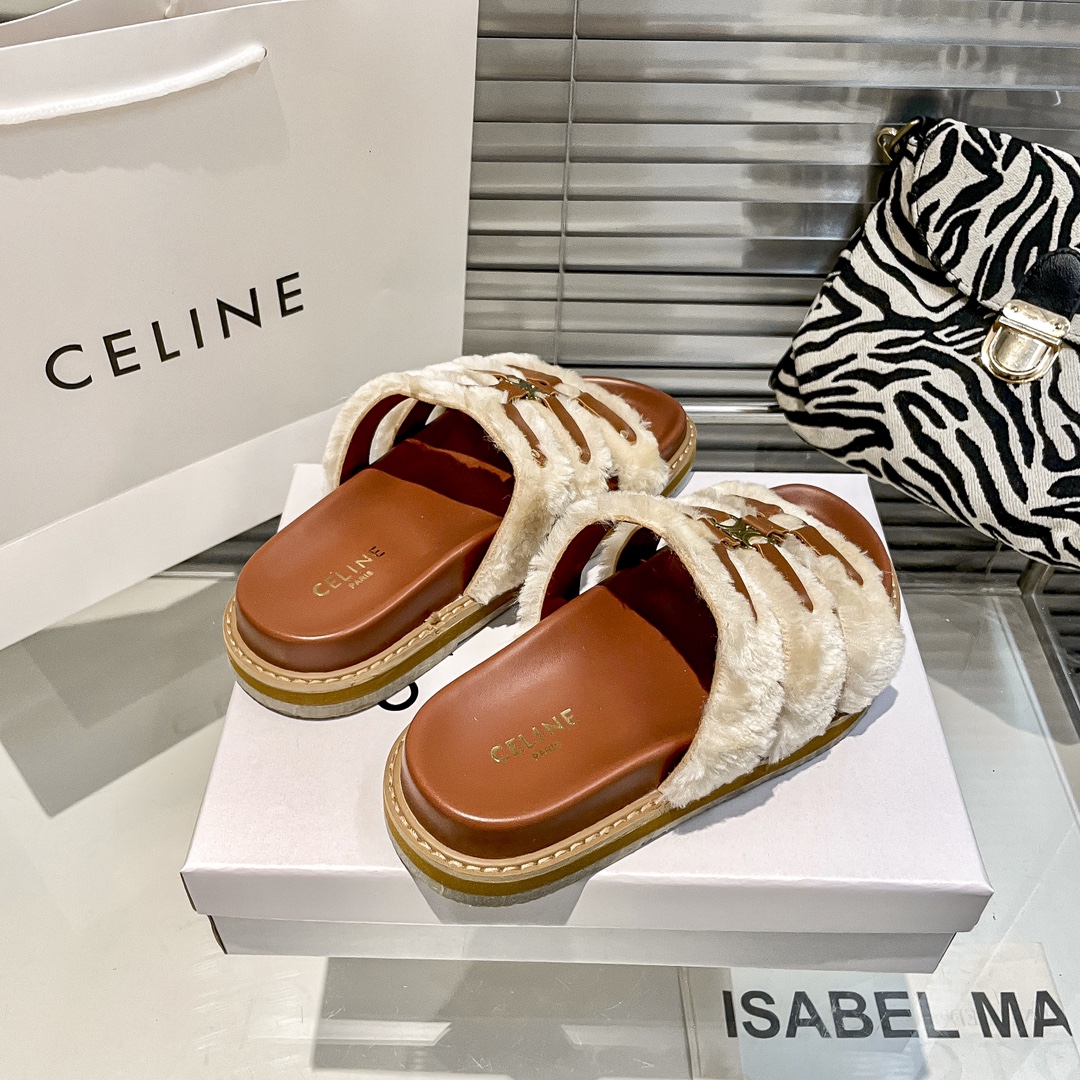 D633G Celine plush slippers 45$ gallery