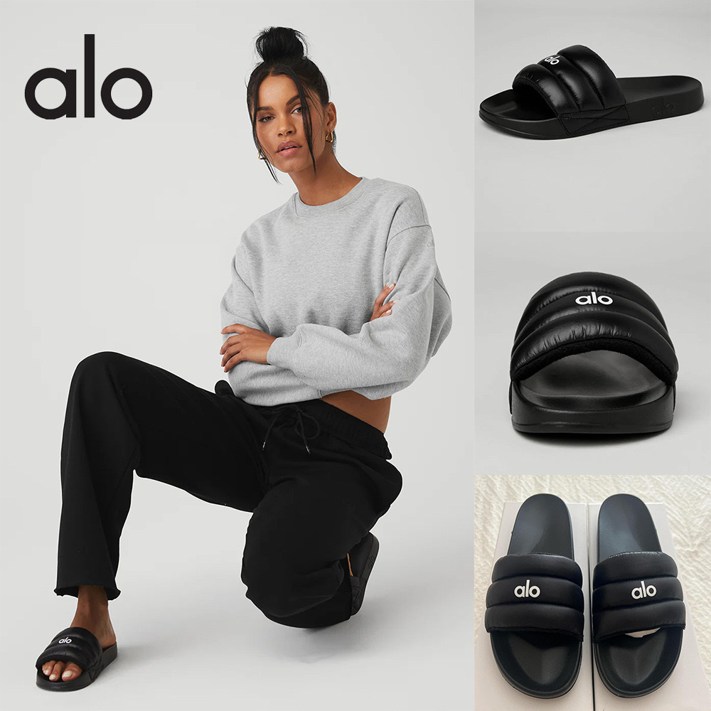 D681G Alo Yoga Thick-soled slippers 42$ gallery