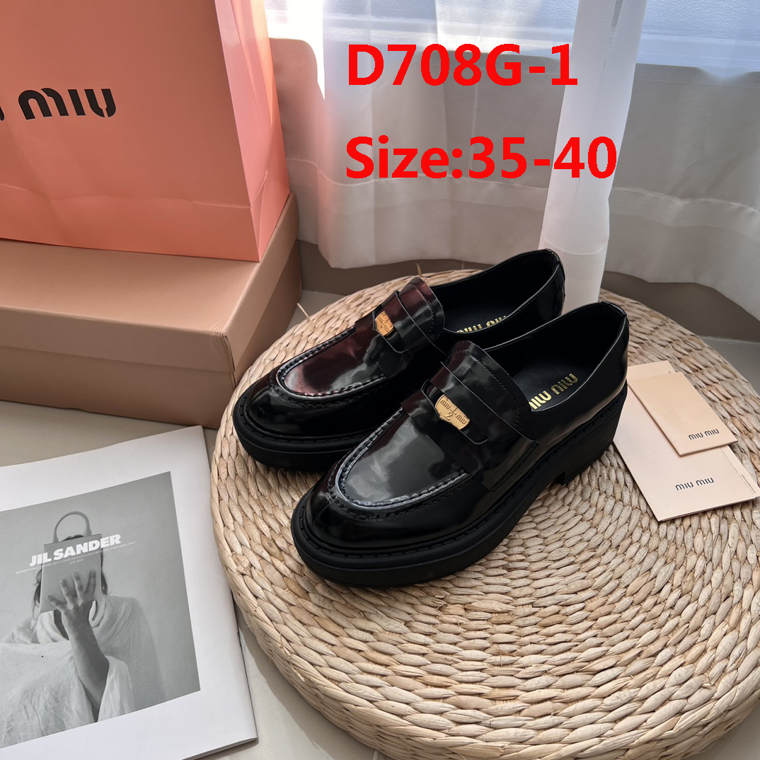 D708G Miu Miu loafers 48$ gallery