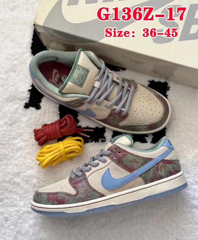 G136Z Nike SB Dunk Low $48 gallery
