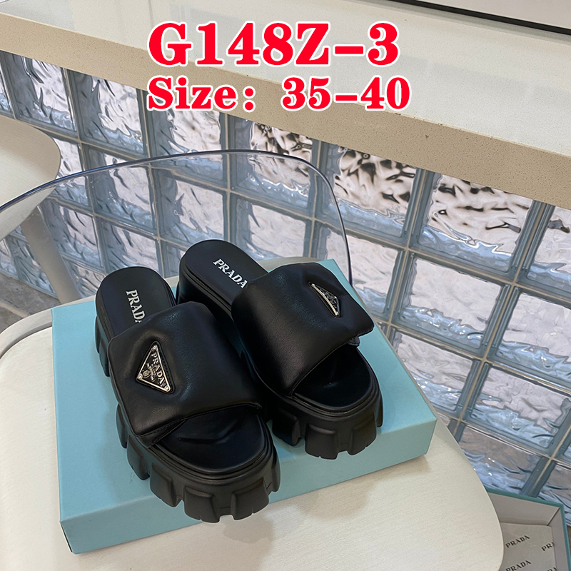 G148Z Prada Thick bottom slippers $50 gallery