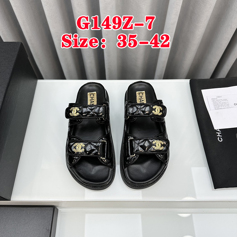 G149Z Chanel sandals $88 gallery