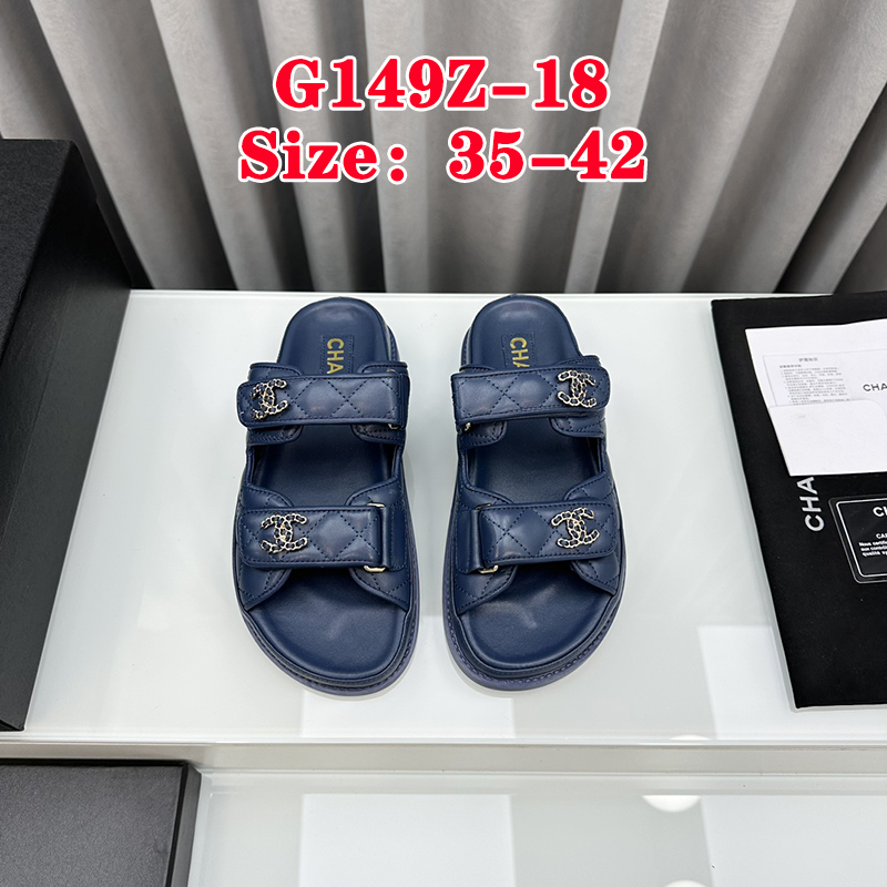 G149Z Chanel sandals $88 gallery