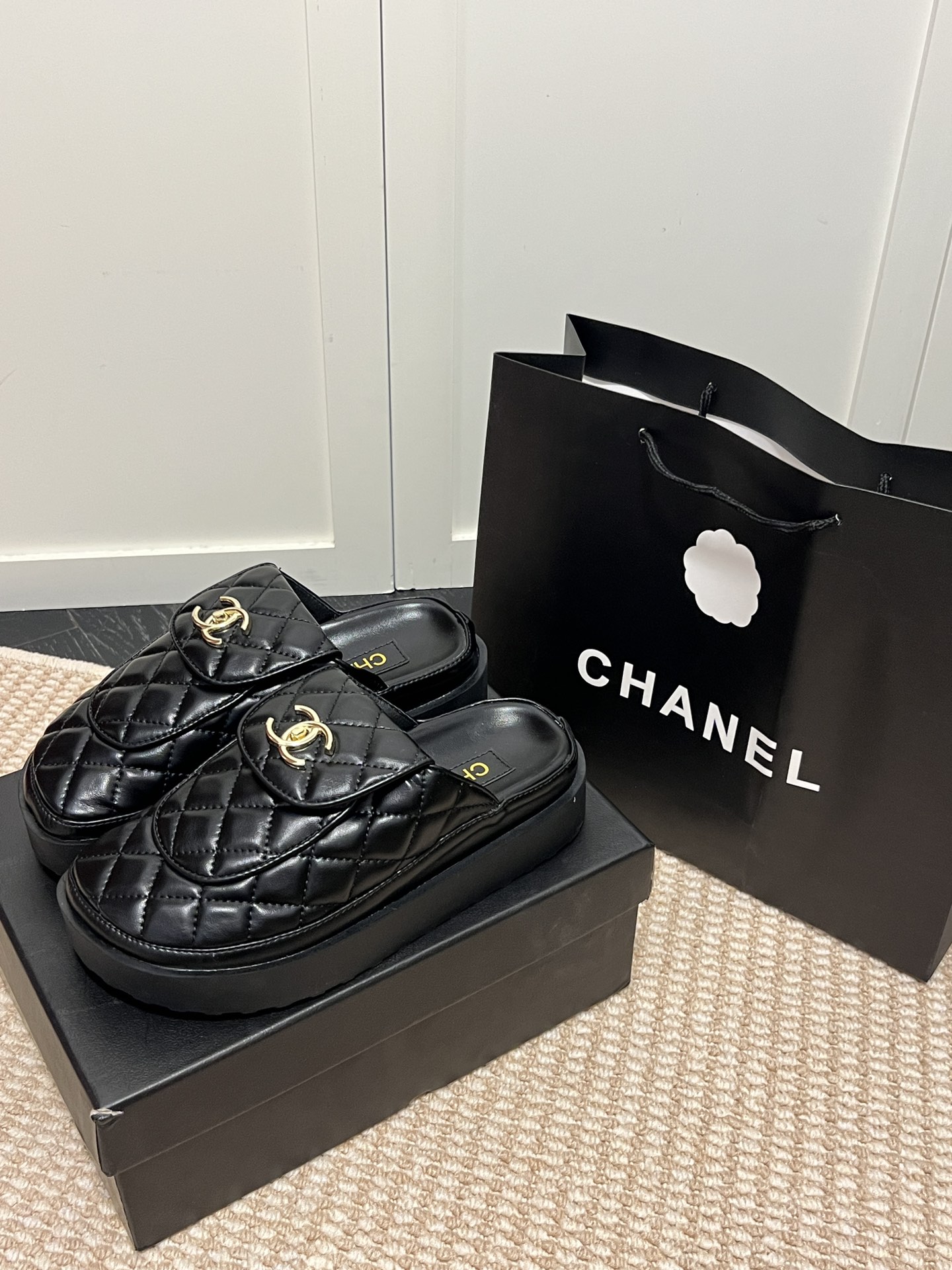 G150Z CHANEL Thick bottom slippers $46 gallery