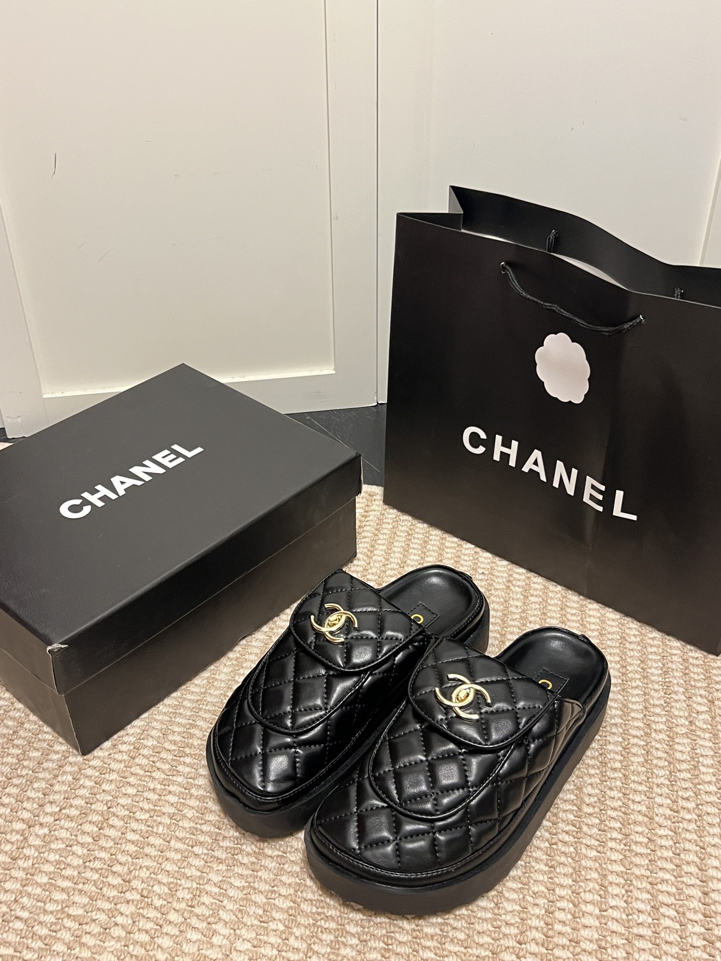G150Z CHANEL Thick bottom slippers $46 gallery