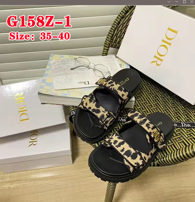 G158Z DIOR slippers $46 gallery