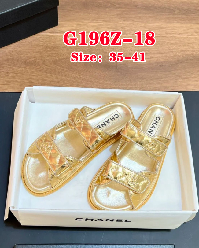 G196Z CHANEL slippers $68 gallery