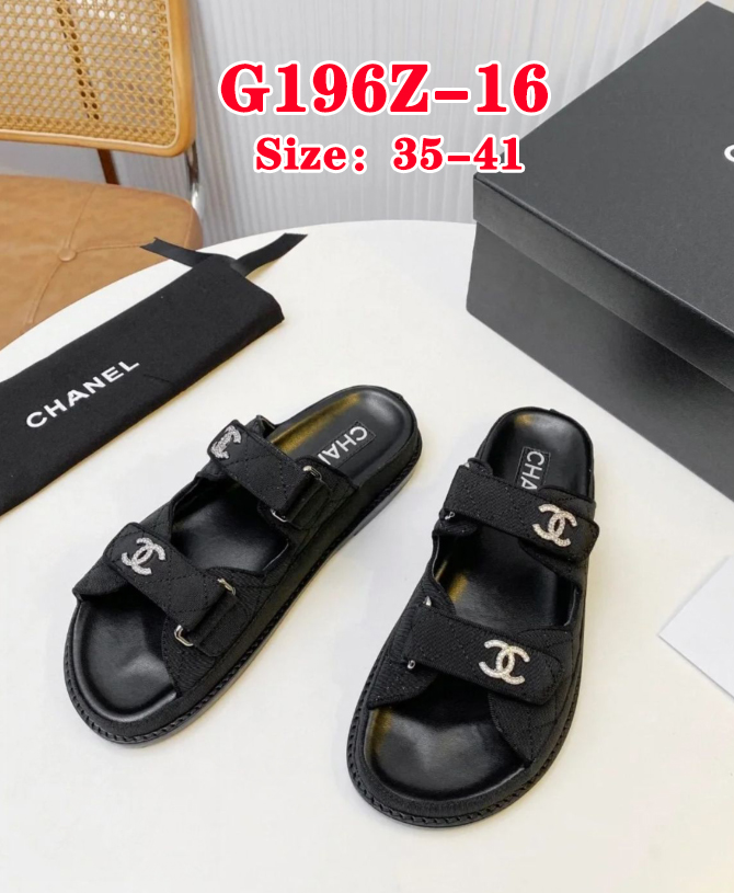 G196Z CHANEL slippers $68 gallery