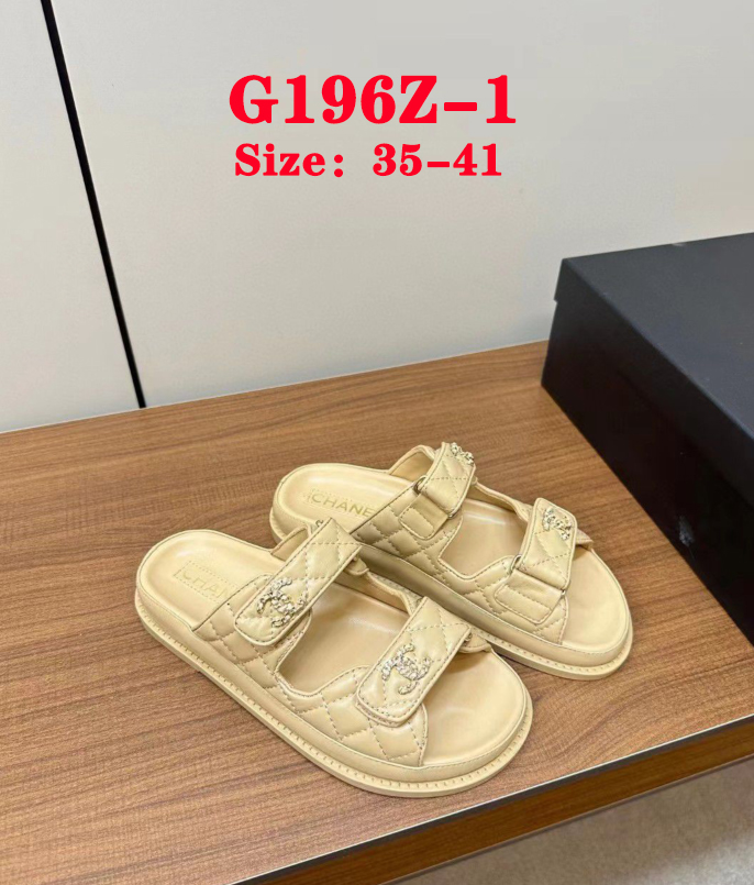 G196Z CHANEL slippers $68 gallery