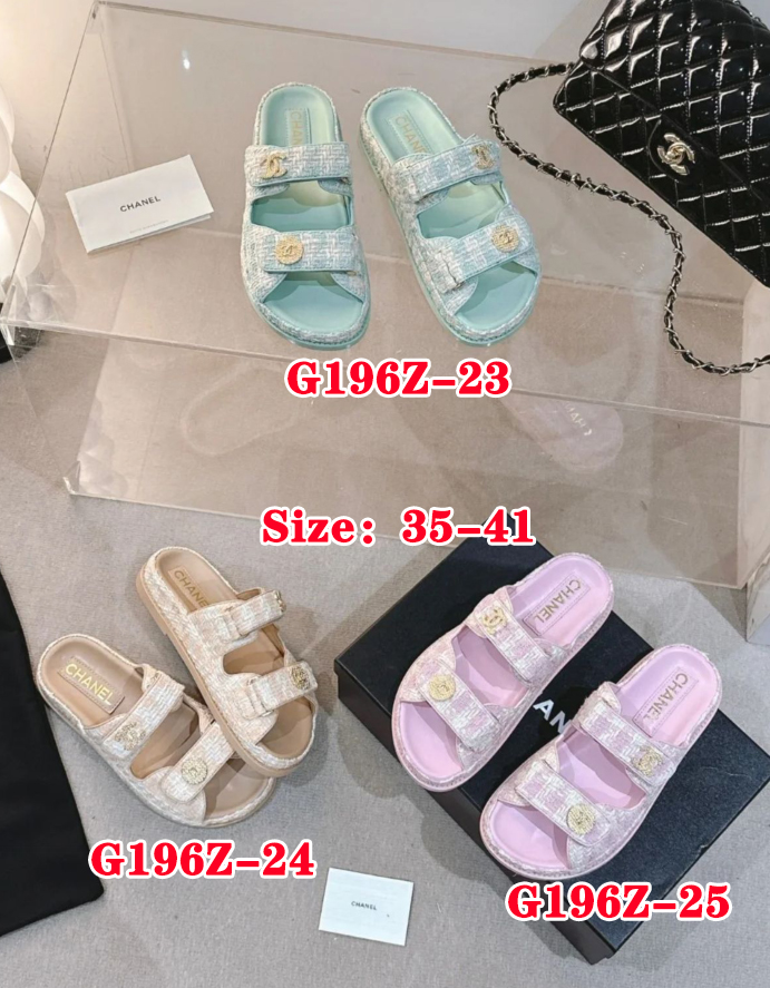 G196Z CHANEL slippers $68 gallery