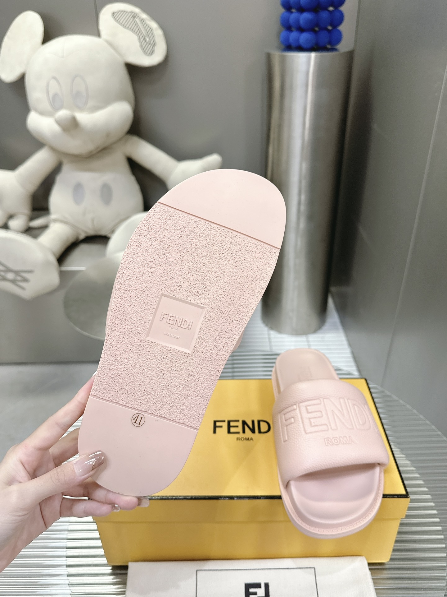 G206Z Fendi Slippers $68 gallery