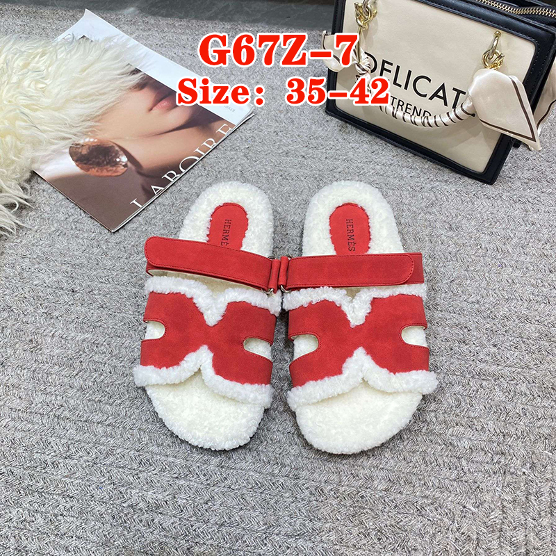 G67Z Hermes Wool slippers $38 gallery