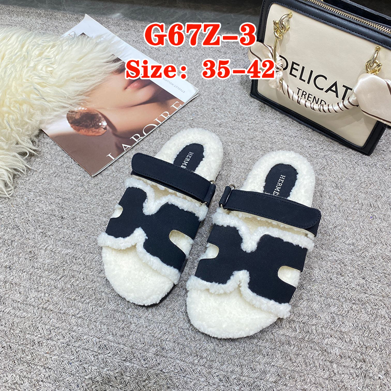 G67Z Hermes Wool slippers $38 gallery