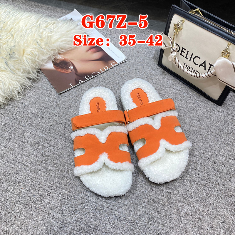 G67Z Hermes Wool slippers $38 gallery