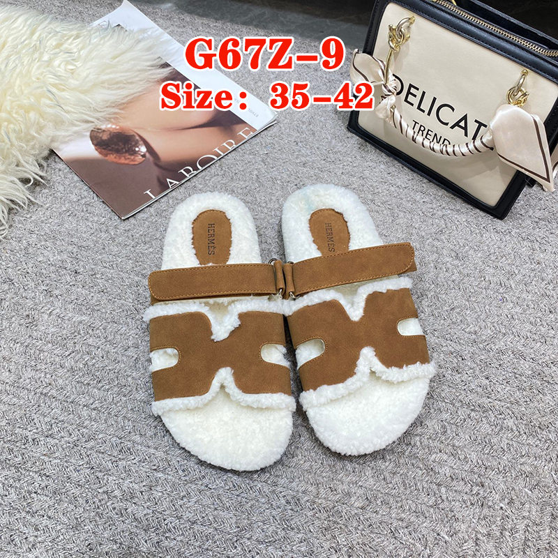 G67Z Hermes Wool slippers $38 gallery
