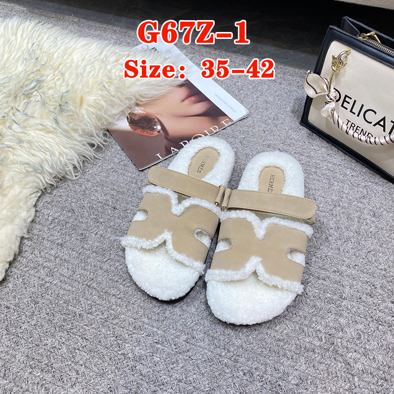 G67Z Hermes Wool slippers $38 gallery