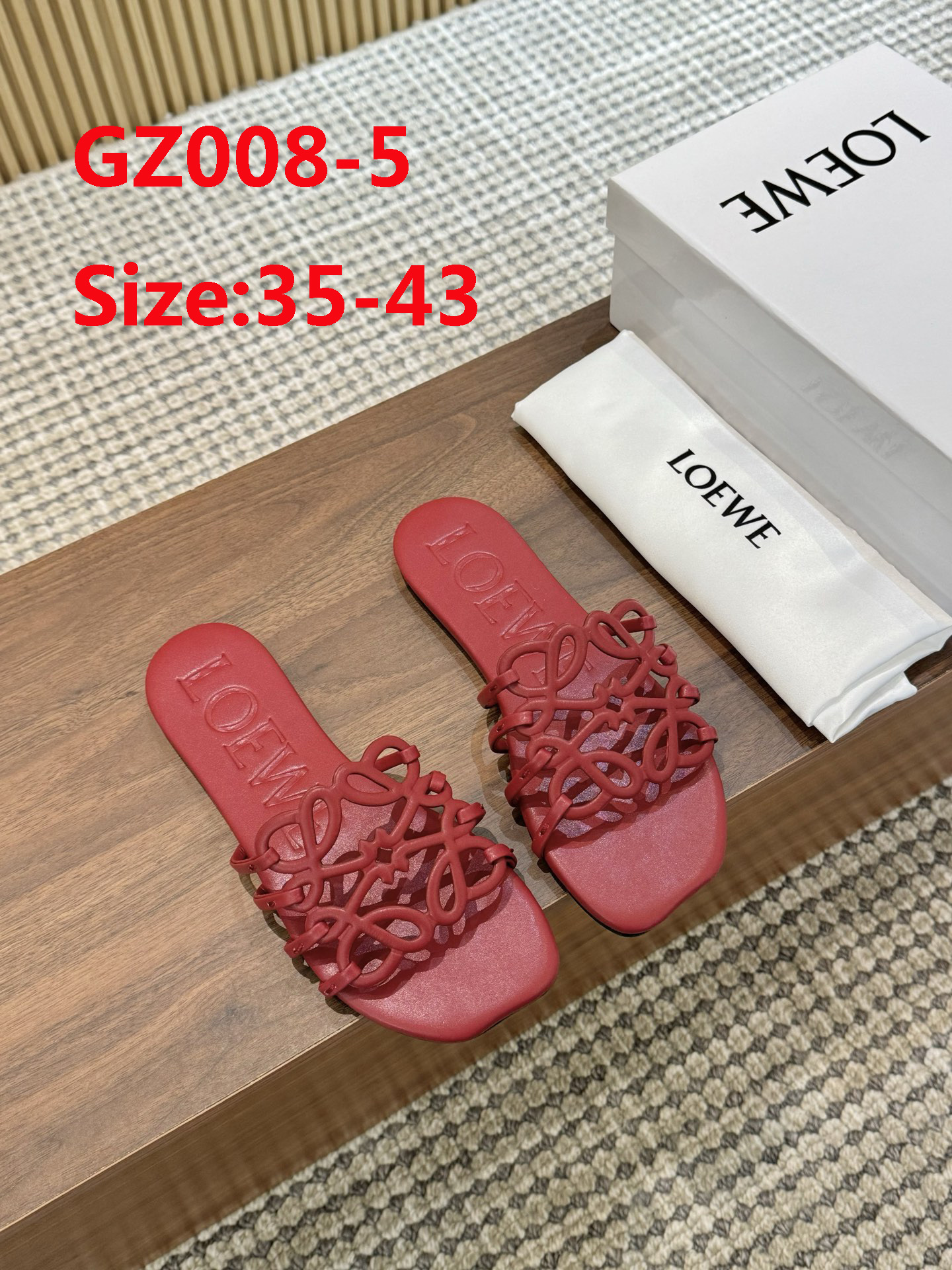 GZ008 Loewe slippers high quality 58$ gallery