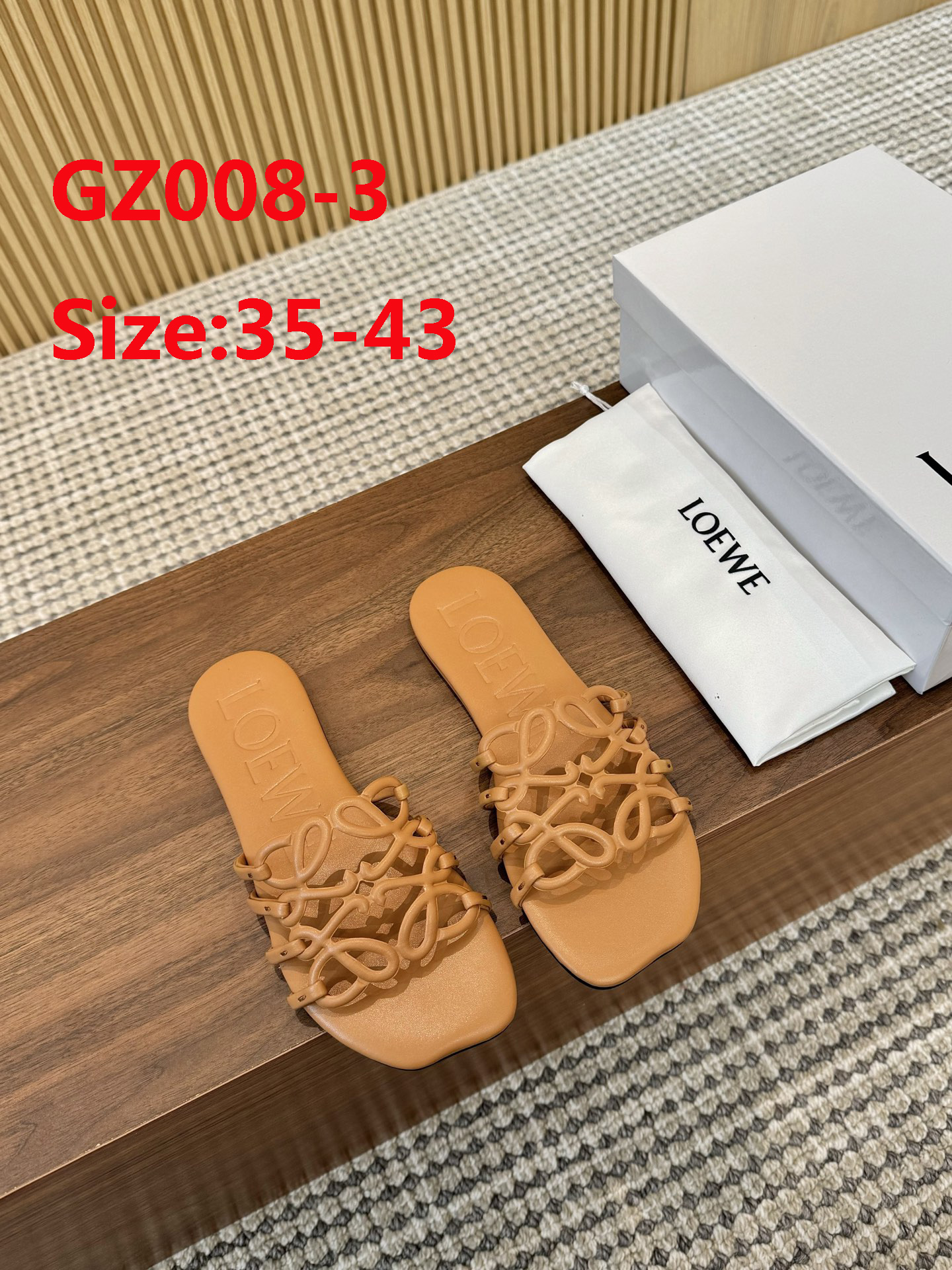 GZ008 Loewe slippers high quality 58$ gallery