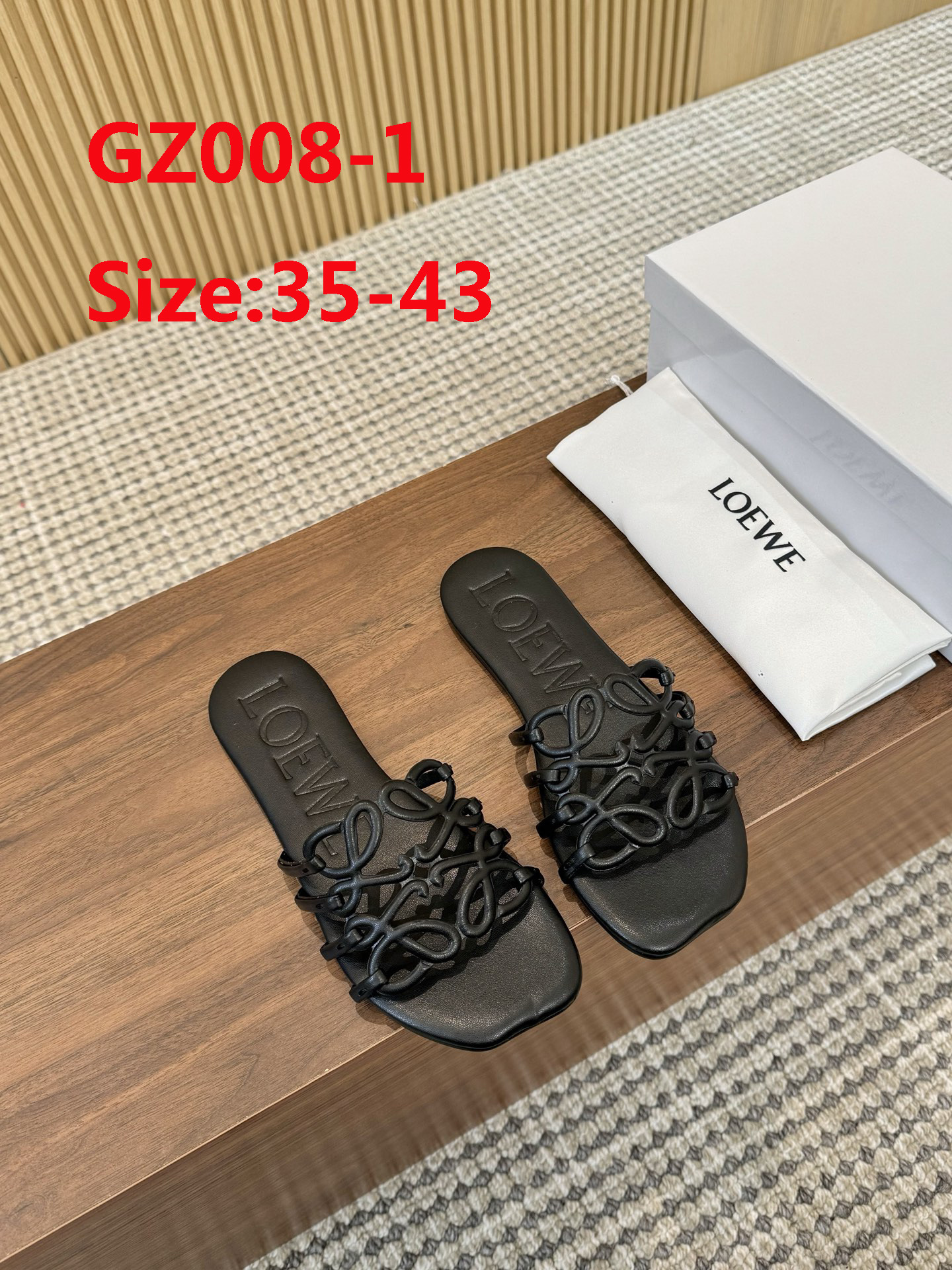 GZ008 Loewe slippers high quality 58$ gallery