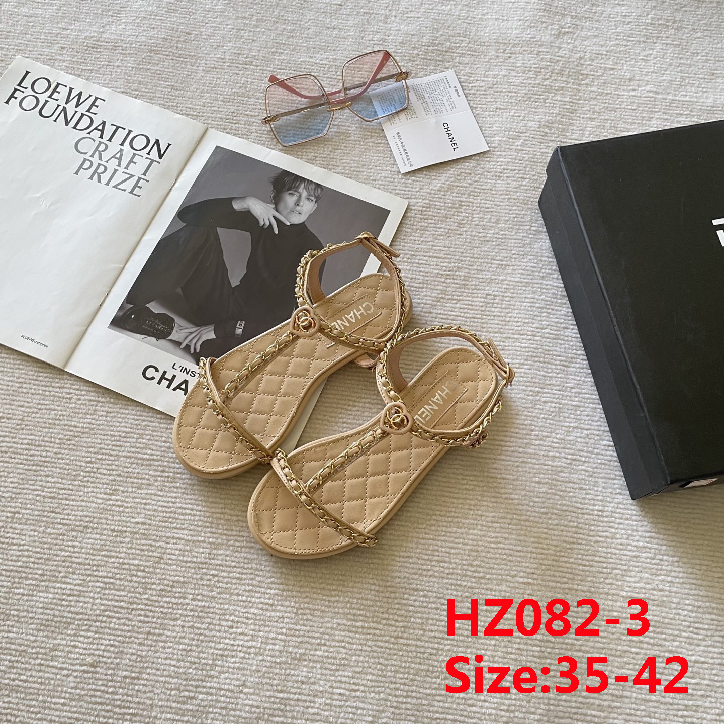 HZ082 Chanel sandals 42$ gallery