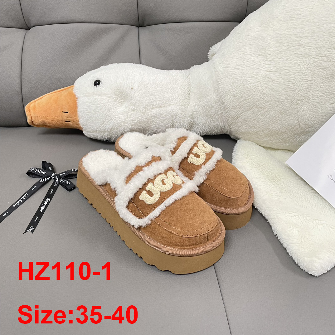 HZ110 UGG platform lambswool slippers 48$ gallery